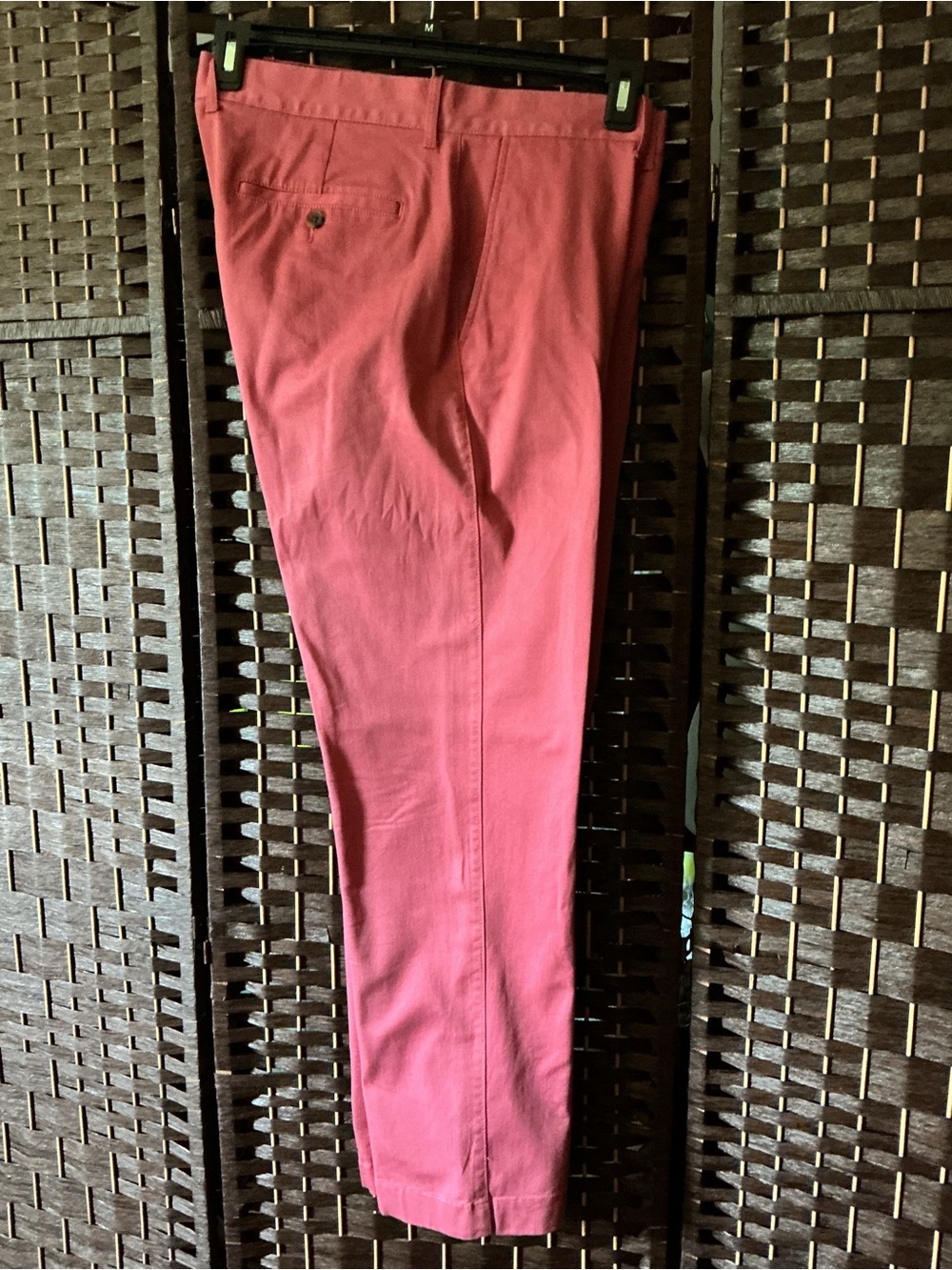 Men's J Crew Rust Colored Chino Pants